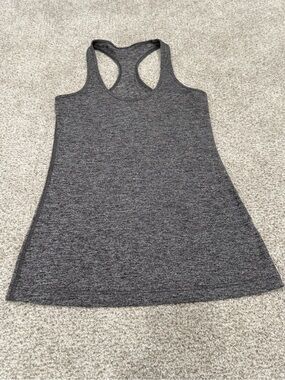 Lululemon Heathered grey Cool Racerback tank